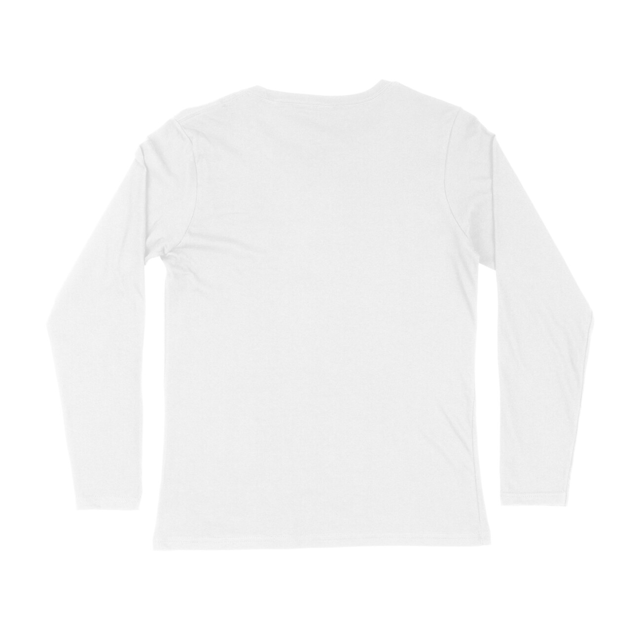 Plain White Full Sleeve T shirt - Image 2