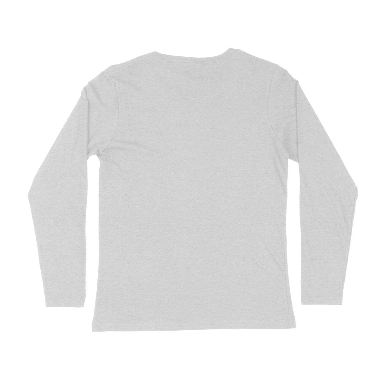 Plain Grey Full Sleeve T shirt - Image 2