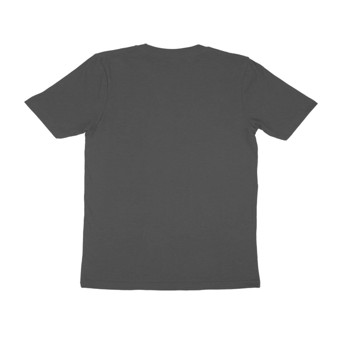 Plain Charcol Grey T shirt - Image 2