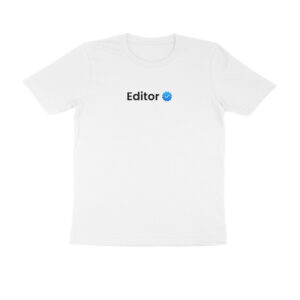 Editor Verified Tshirt