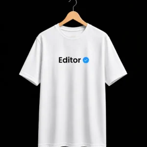 Editor Verified Tshirt