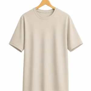 Plain Almond T shirt