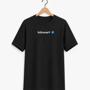 Introvert Verified Premium Graphic T-Shirt