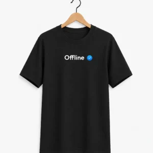 Offline Verified Premium Graphic T-Shirt